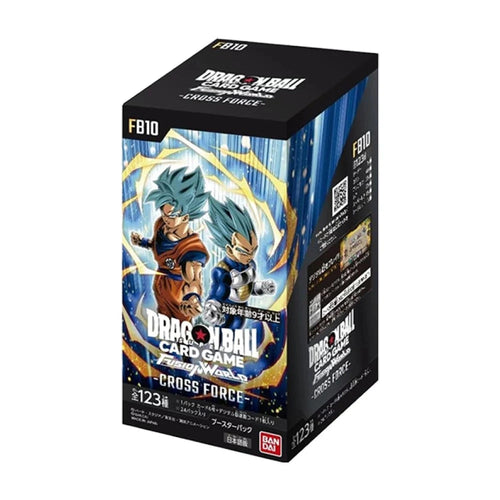 Display Dragon Ball Fusion World Cross Force FB-10 japonais