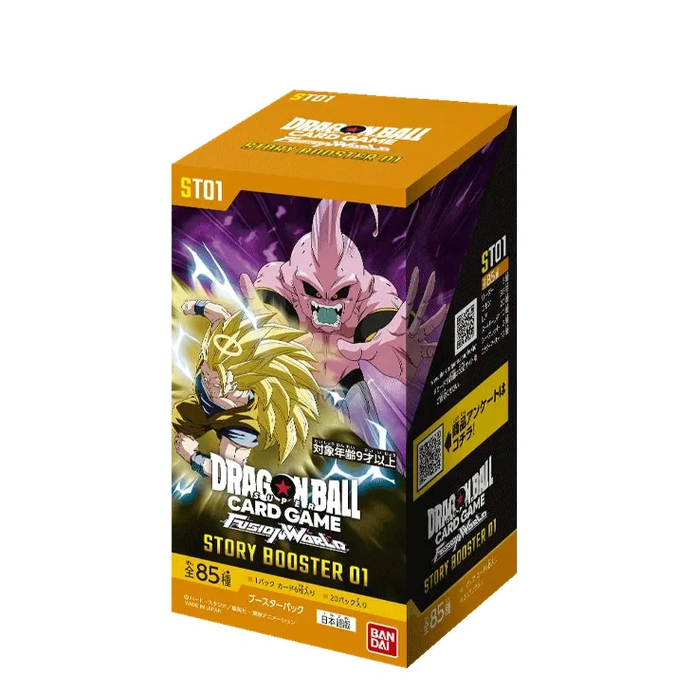 Display Dragon Ball Fusion World Story Booster 01 ST-01 japonais