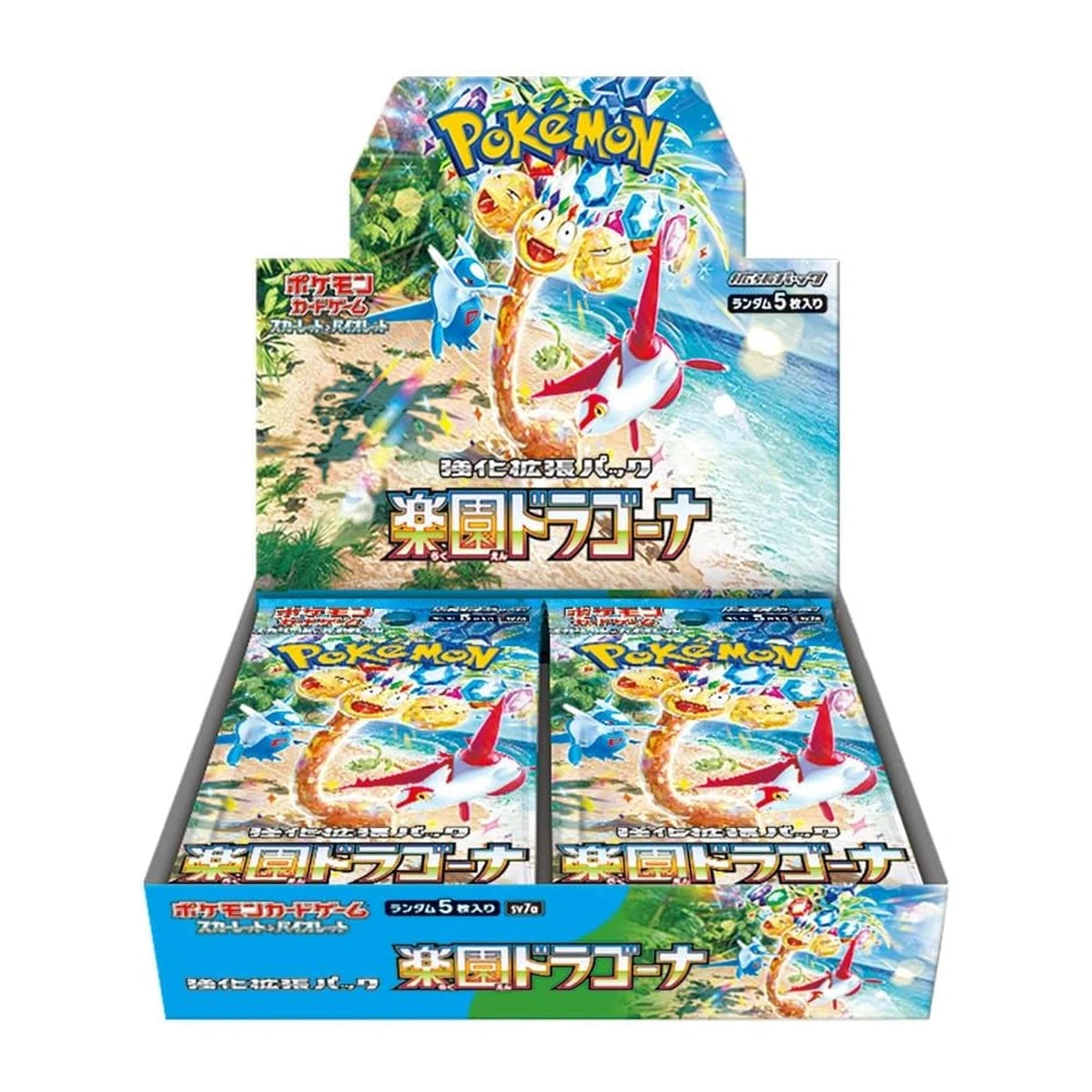 Display Pokémon Paradise Dragona SV7A japonais