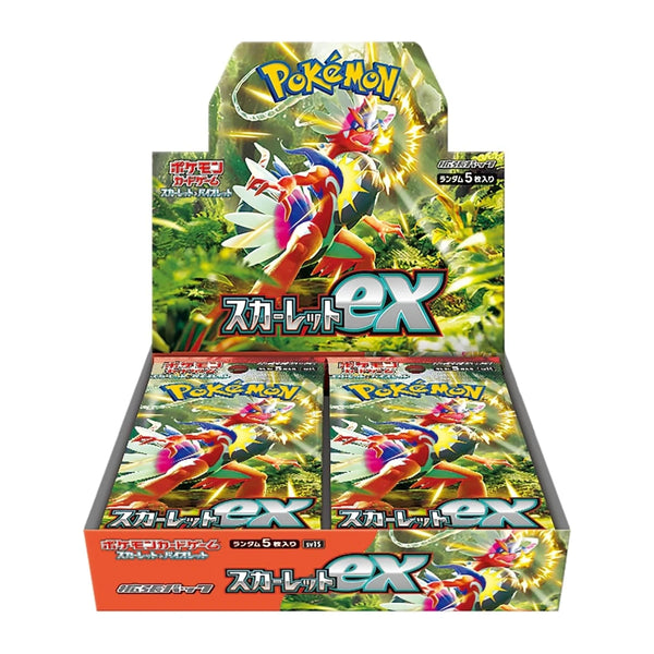 Display Pokémon Scarlet ex SV1S japonais