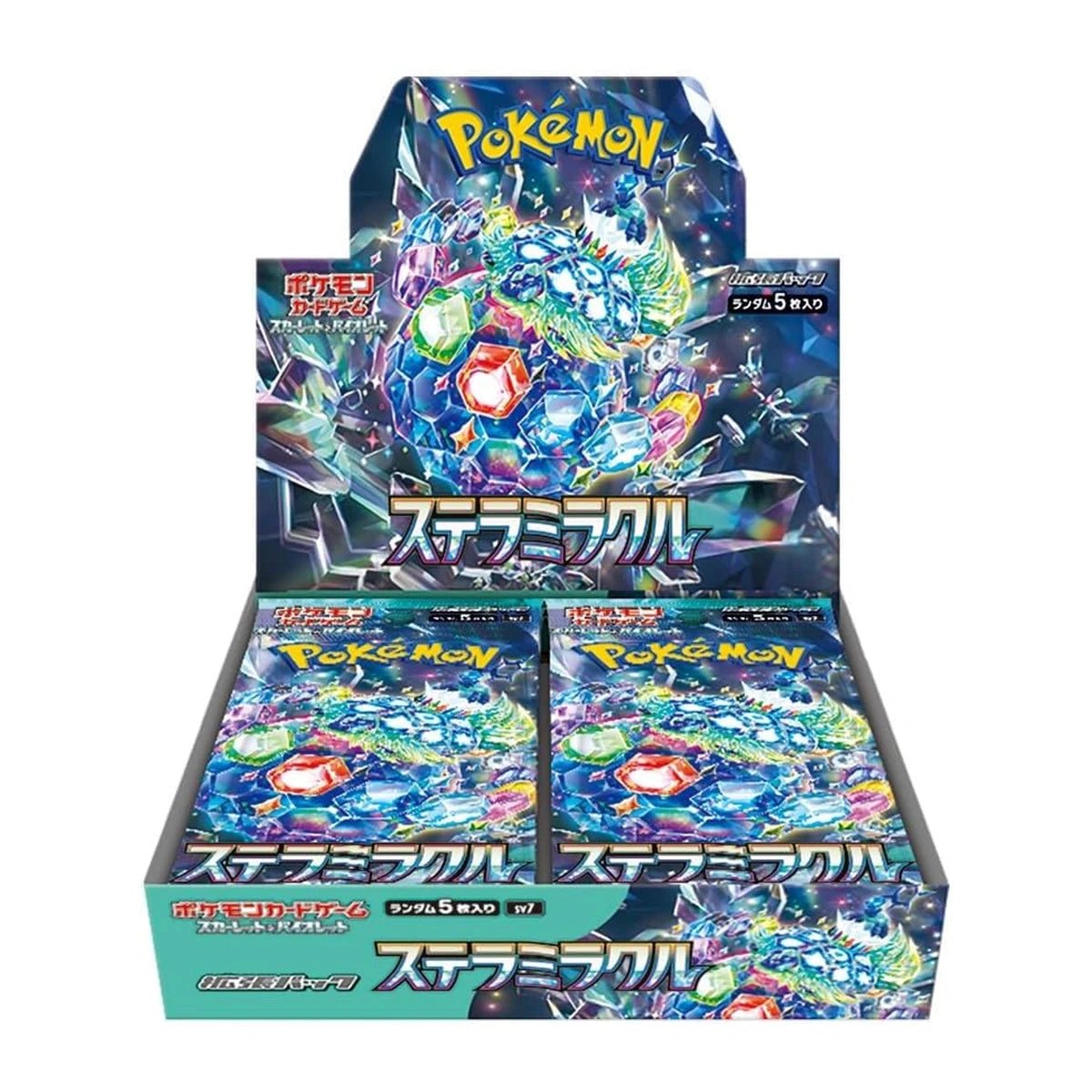 Display Pokémon Stellar Miracle SV7 japonais