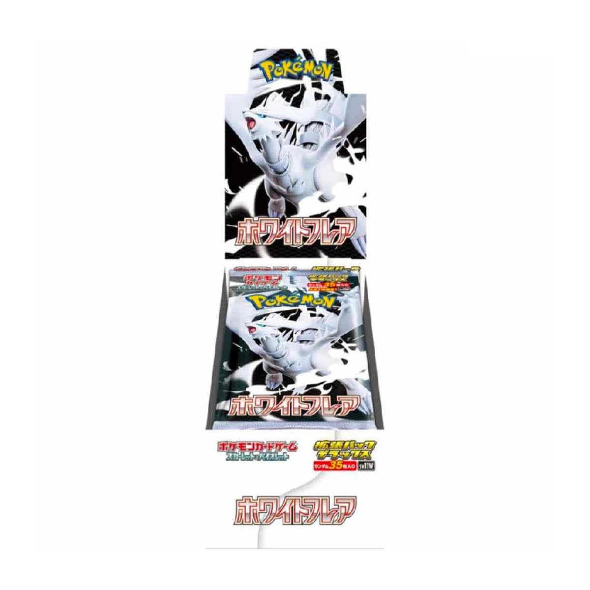 Display Pokémon White Flare Deluxe SV11W japonais